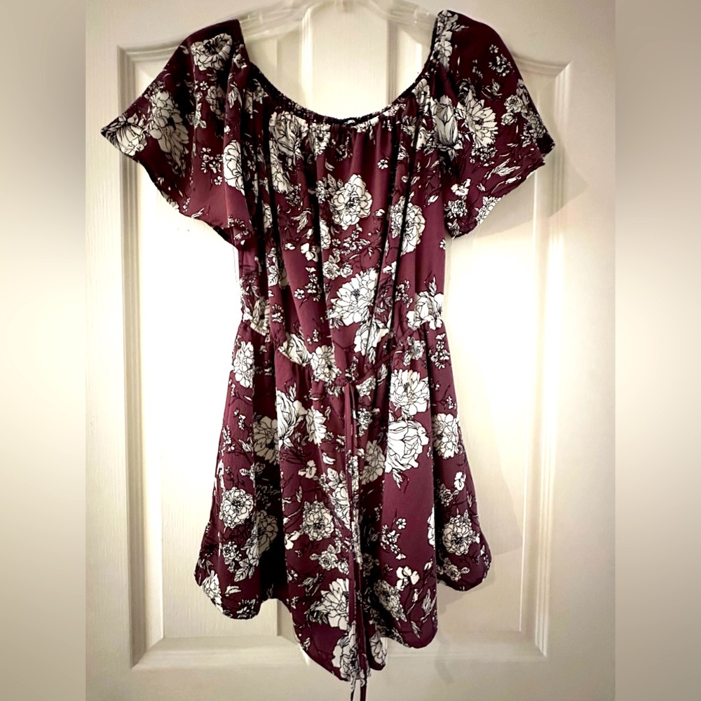 Fashion Nova Floral Romper